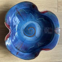 Large Colm de Ris Irish Studio Pottery Bowl - Excellent Condition