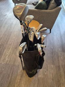 Full Set of golf clubs with bag