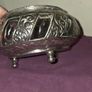 Antique Silver and Glass Footed Bowl Image 4