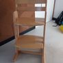 wooden high chair Image 2