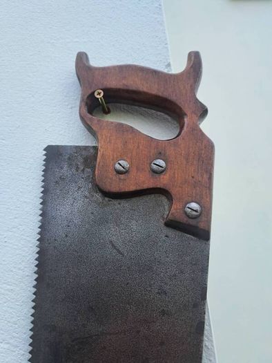 old original  hand saw