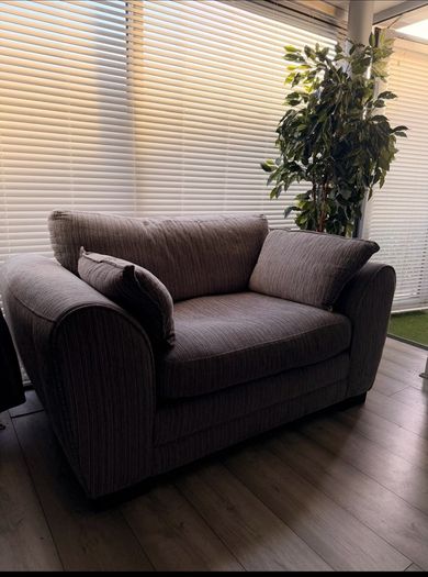 Oversized armchair/ snuggle chair