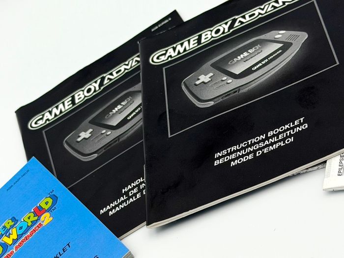 Nintendo Game Boy Advance Super Mario World Edition Console - Boxed and Beautiful