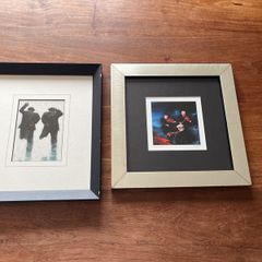 Two Framed Decor Art Pieces