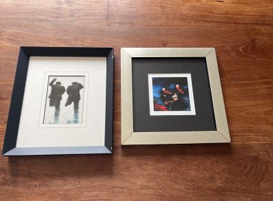 Two Framed Decor Art Pieces