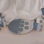Fabulous Pair of Candle Holders and a Display Plate, Hand-Potted by the Popular and Collectable Irish Potter Suzanne May, Circa 1990s Image 4