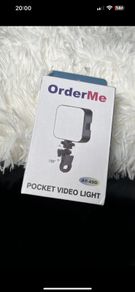 Mini pocket video light