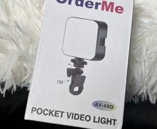 Mini pocket video light