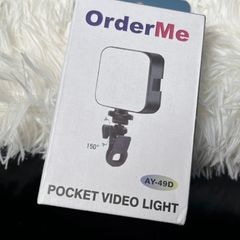 Mini pocket video light