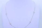Top cross necklace 925 sterling silver