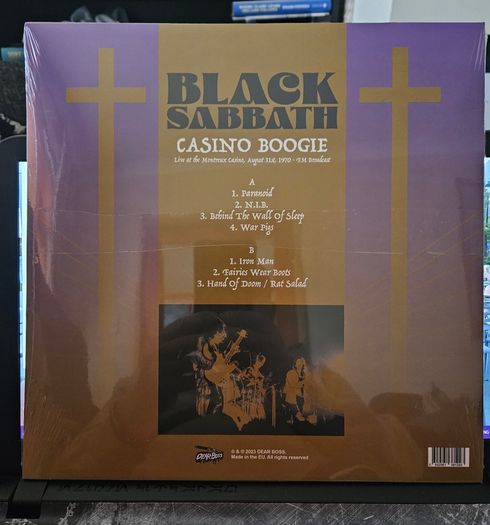 Black Sabbath "Casino Boogie" Sealed Vinyl