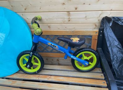 Toddlers push bike