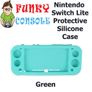 Nintendo Switch Lite Protective Silicone Rubber Gel Console Soft Case Cover Green Image 2