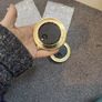 DIY Quartz clock face insert pair of 2 55mm insert Image 3