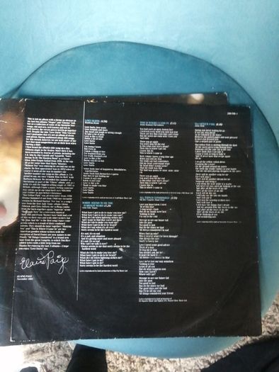 Elaine paige LP