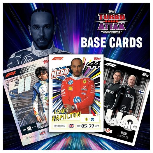 F1 Turbo Attax 2026 Formula 1 Trading Cards