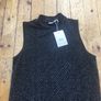 ICHI Black Sparkly sleeveless top (Brand New) Image 2