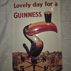 Guinneas Sign - Lovely day for a Guinneas