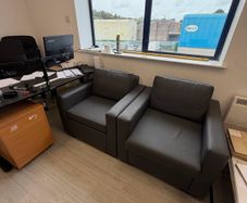 Office couches grey