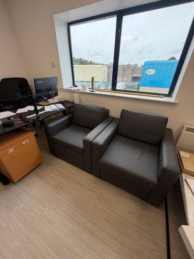 Office couches grey
