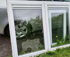 PVC Double glazed window- High Quality