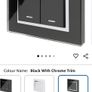 Friends of Hue Smart Switch - Black with Chrome Trim Image 8