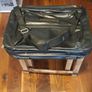 Nescafe shoulder cross bag. Travelling bag with suit case. Image 2