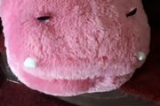 Pink Hippo vibrating foot muff