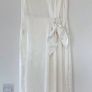 & Other Stories Satin Side Tie Midi Dress Image 2