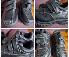 Boys New Black Shoes