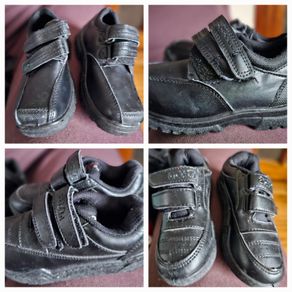 Boys New Black Shoes