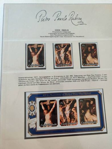 Paul Rubens 55 Pages Stamps Album World Collection