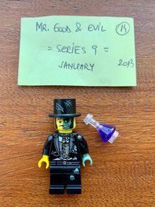Lego minifigure Mr. Good & Evil - Series 9 (2013)