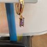 gold hoop earrings Image 2