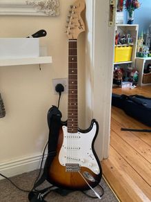 Squier Strat by Fender electric guitar
