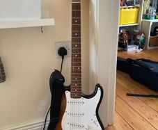 Squier Strat by Fender electric guitar