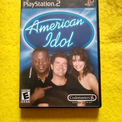 Ntsc edition American idol PlayStation 2 ps2 games Original