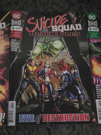 Scuicide Squad Black Files Comics