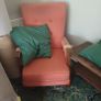 Free Vintage Armchair, Reupholstery/Upcycling Project (Solid Wood Frame) Image 2