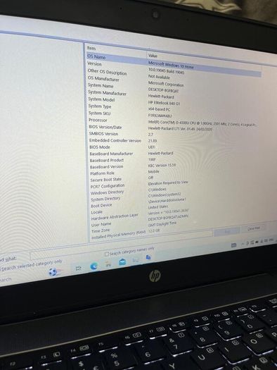 Laptop HP EliteBook 840 G1