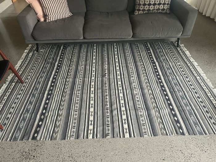 IKEA handwoven rug