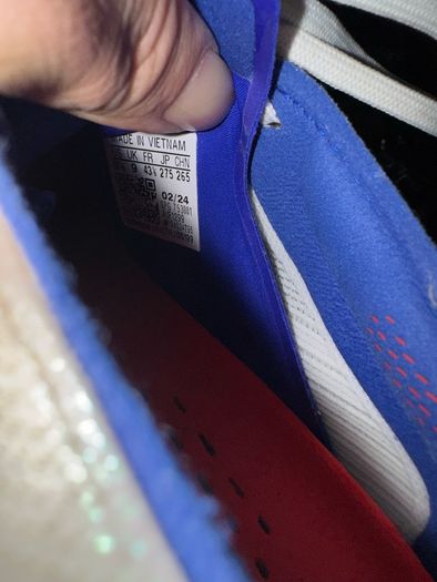 Adidas F50 Elite SG Cloud White Solar Red Lucid Blue IF1299