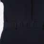 Banana Republic Black Belted Cap Sleeve 100% Wool Workwear Sheath Dress Size S Image 6