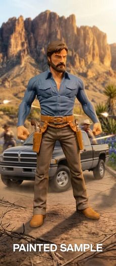 3D Printed Chuck Norris Figurine