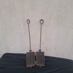 antique waffles maker postage possible