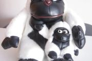 Plush Mania Gorilla with Baby Gorilla Stuffed Toy 9"