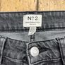 H&M men's dark grey jeans Image 3