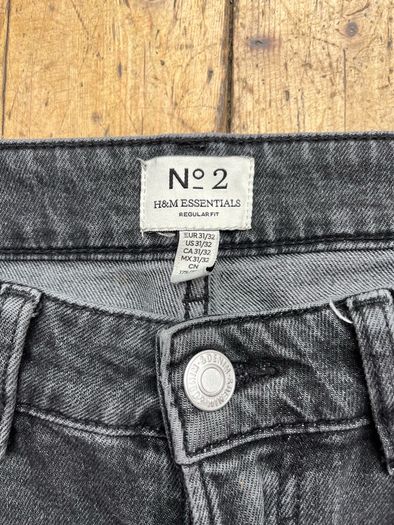 H&M men's dark grey jeans