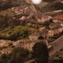 Framed print of air of village may be enniskerry Co. Wicklow. Image 2