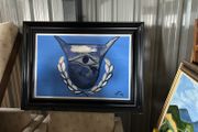 framed painting